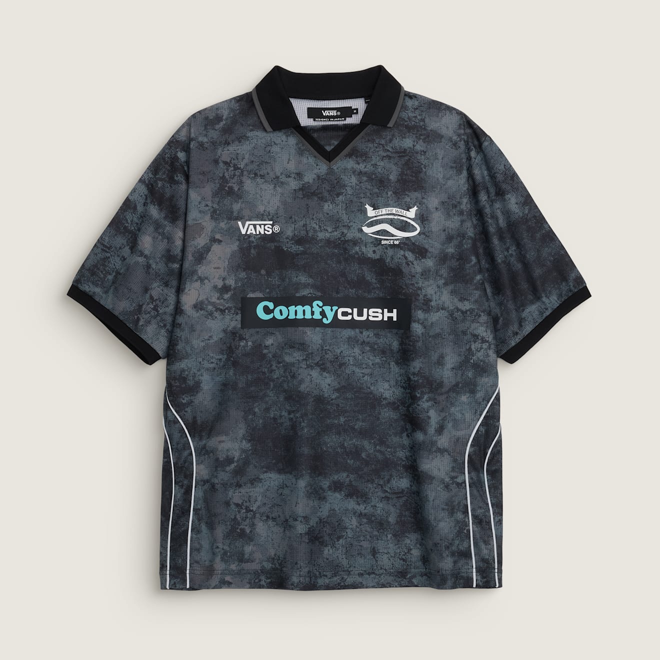 Vans x Cortis [TDC Collection] Short-sleeved Jersey ( Charcoal )