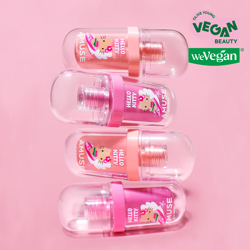 [Tanning Hello Kitty] Amuse Gel Fit Tint (+Tint Ring/Carrier Gift)