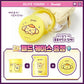 Sanrio x Goodal Green Tangerine Vita-C Blemish Care Pad Alpha 70 Sheets + 70 Sheets Refill Set (+Pompompurin Pad Case)