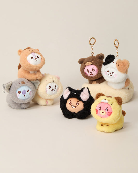Bt21 let's pay doll keychain