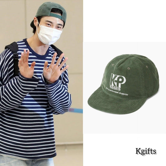 Khakis Creek 5P Cap Dusty Green(ByeonWooSeok pick)