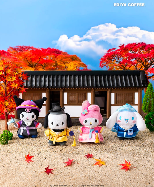 Ediya x Sanrio Plush Keychain