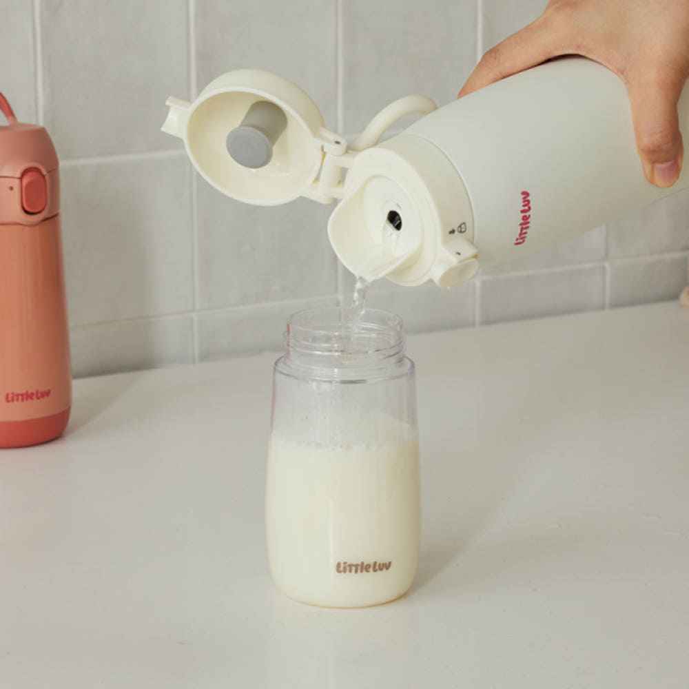 Lock & Lock Little Love Heated Tumbler Wireless Portable Formula Kettle 500ML