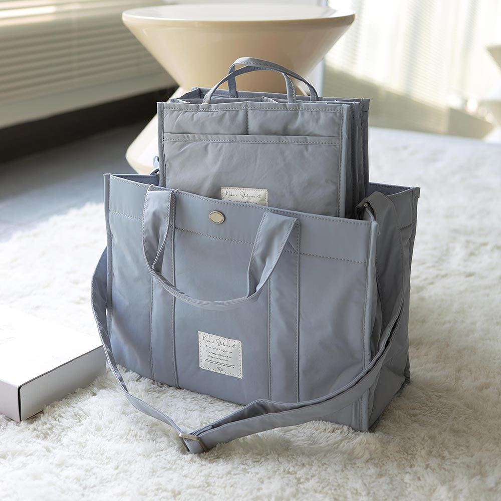 Yimma Bag Premium Nylon Waterproof L Padded Square Bag 5C Lightweight Baby Diaper Bag[ Inner Bag Gift ]