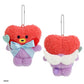 Monopoly BT21 Minini Plush Keyring [Angel]