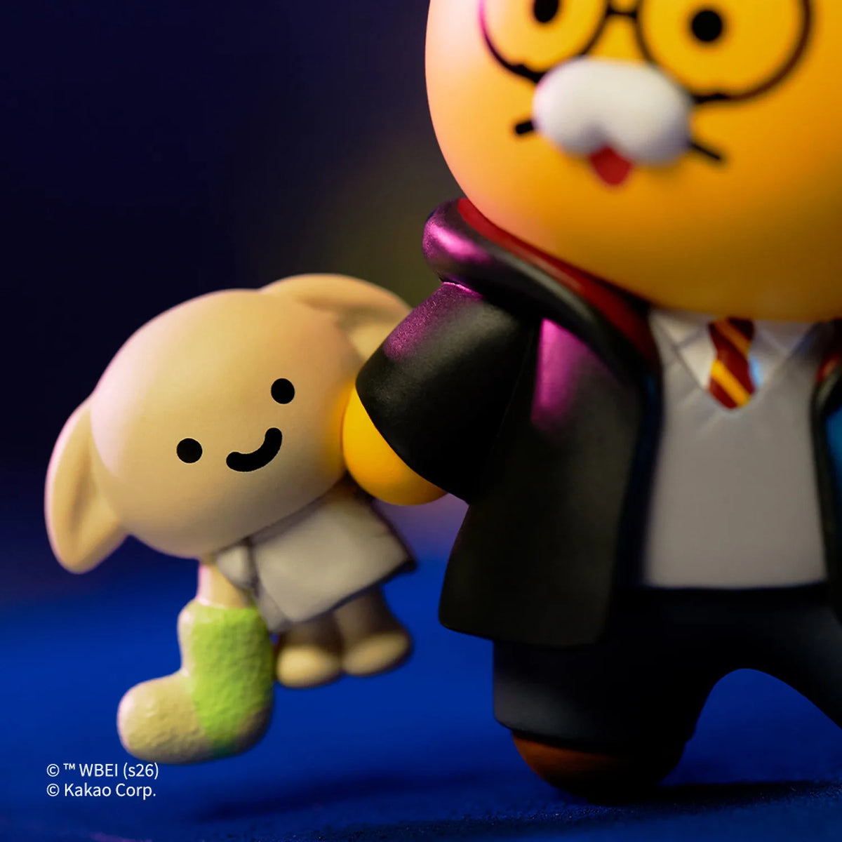 Harry Potter X Kakao Friend Dobby Doll Figure Keyring Choonsik