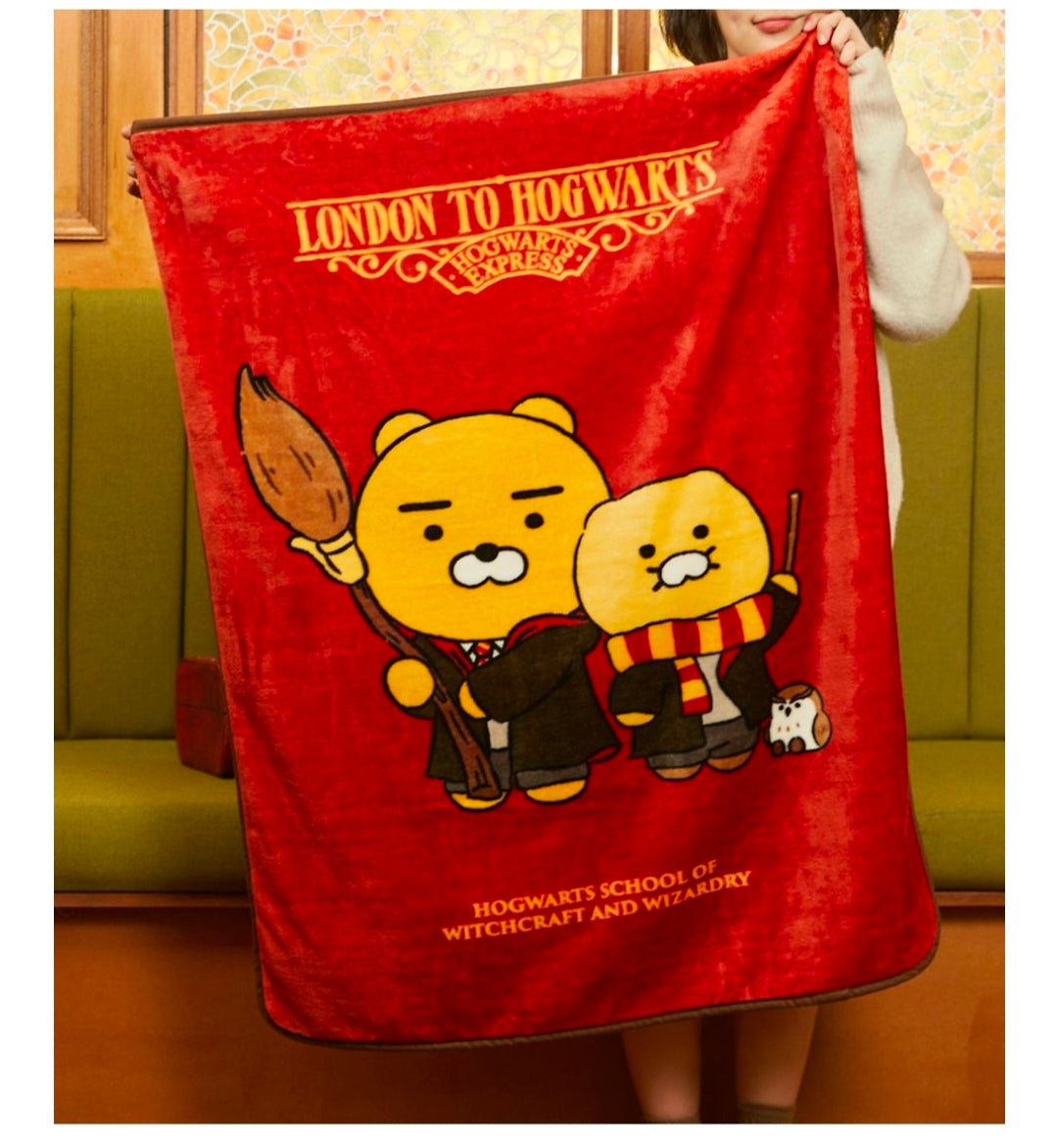 Harry Potter x Kakaofriends Blanket