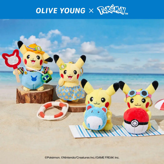 [Pokemon Edition] 10x10 Pokemon Plush Keychains (4 Types)