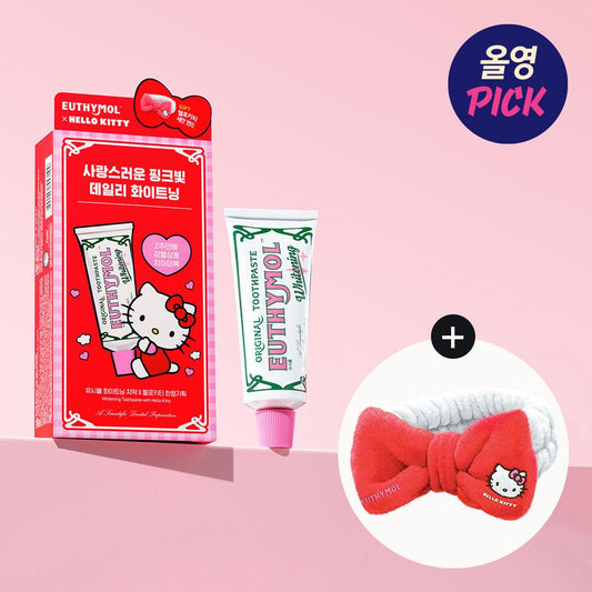 Euthymol Whitening Toothpaste 106g Promotion (+Hello Kitty Hairband)