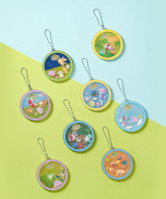 Pokemon Pokopia Acrylic Shaker Keychain (8 types, Random)