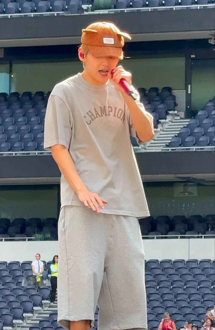 Champion Garment-Dyed T-Shirt  (Used By Kim Taehyung)