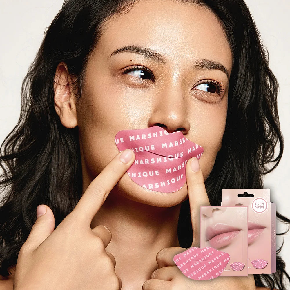 5 sheets of Marshique PDRN hydrogel lip patch
