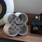 MU:DS Lotus pattern table clock (+Munch's Bag)