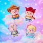 Disney Pixar Toy Story Mini-Me Doll Keyring