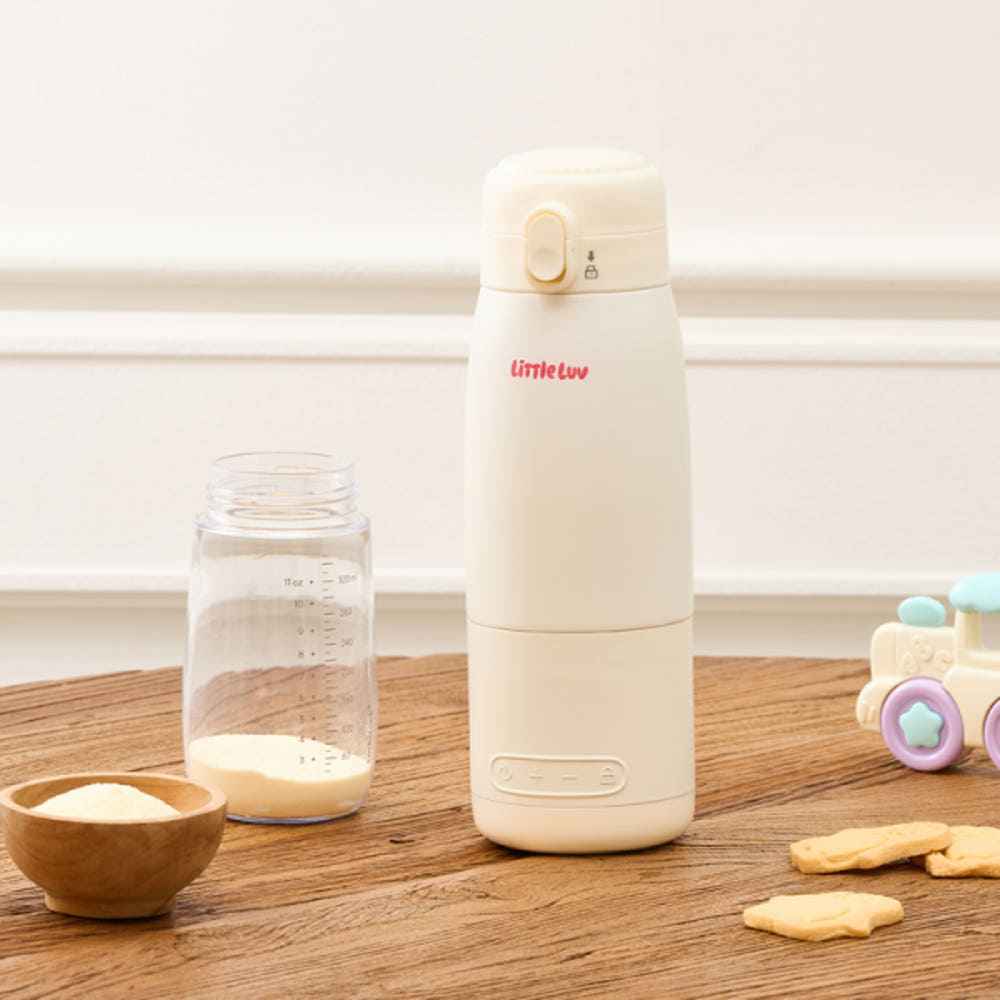 Lock & Lock Little Love Heated Tumbler Wireless Portable Formula Kettle 500ML