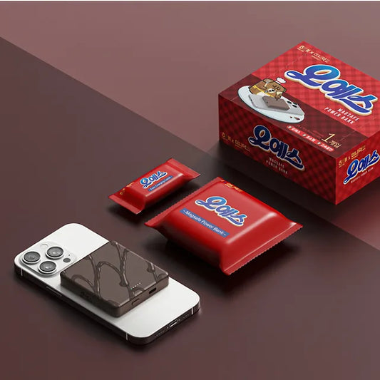 [Haitai Confectionery X Miniduct] "Don't eat it!!" Oh Yes MagSafe Auxiliary Battery