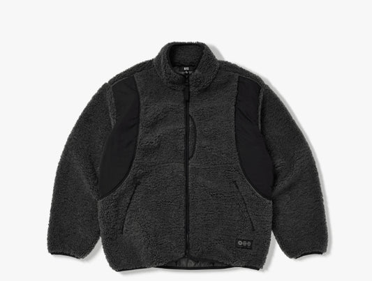 BTS Fleece Jacket (Charcoal)