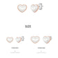 J.ESTINA pearl heart earrings [IU Wearing]