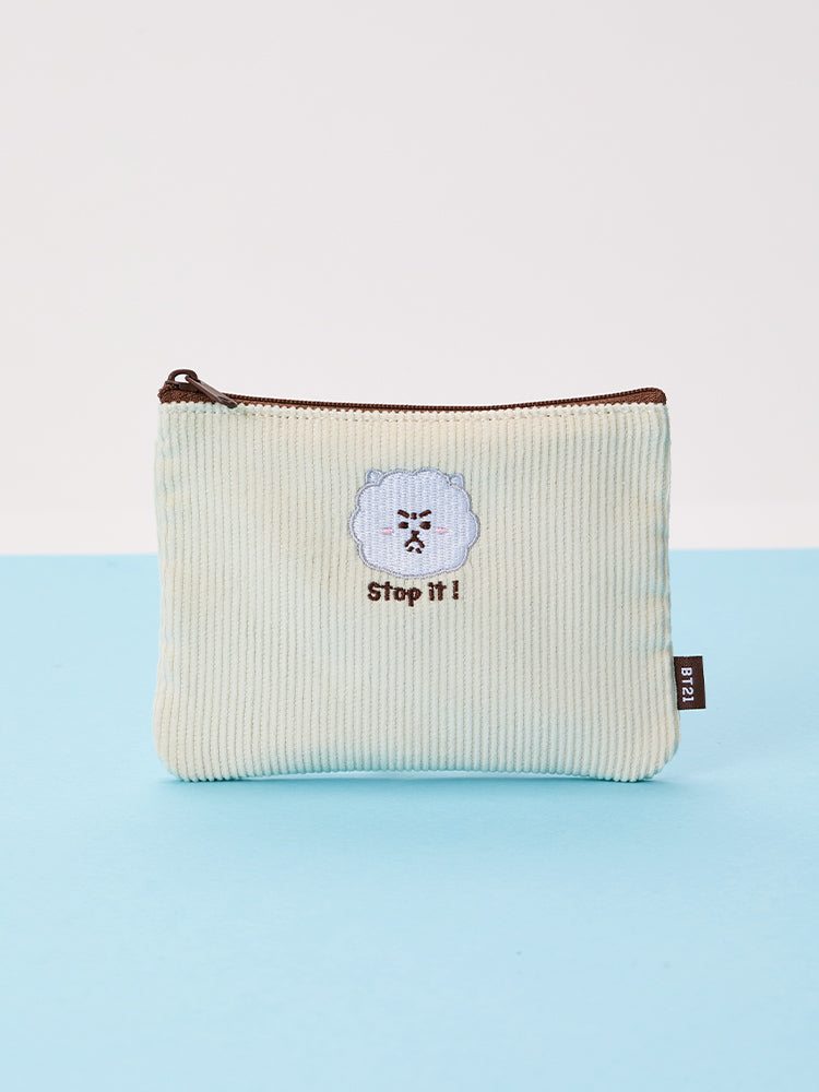 BT21 Today's Face Square Pouch