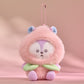 BT21 PEACH HOLIC PLUSH KEYRING