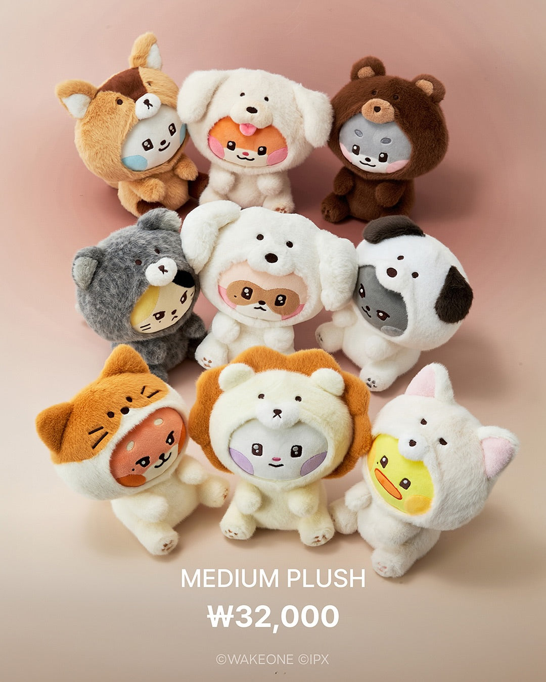 [Pre-order] ZEROBASEONE ZERONI MEDIUM PLUSH