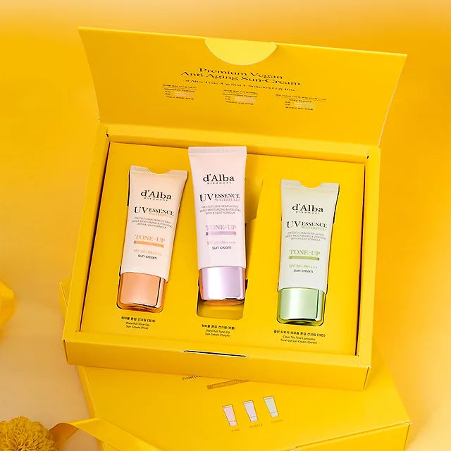 [Gift Packing]Dalba Tone-Up Sunscreen 3-piece Set