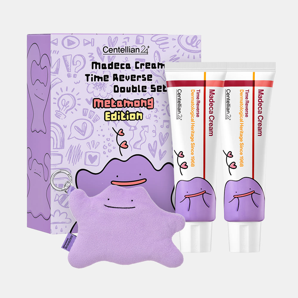 Centellian24 Madeca Cream Metamon Edition Time Reverse 50ml x 2 + Metamon Keyring