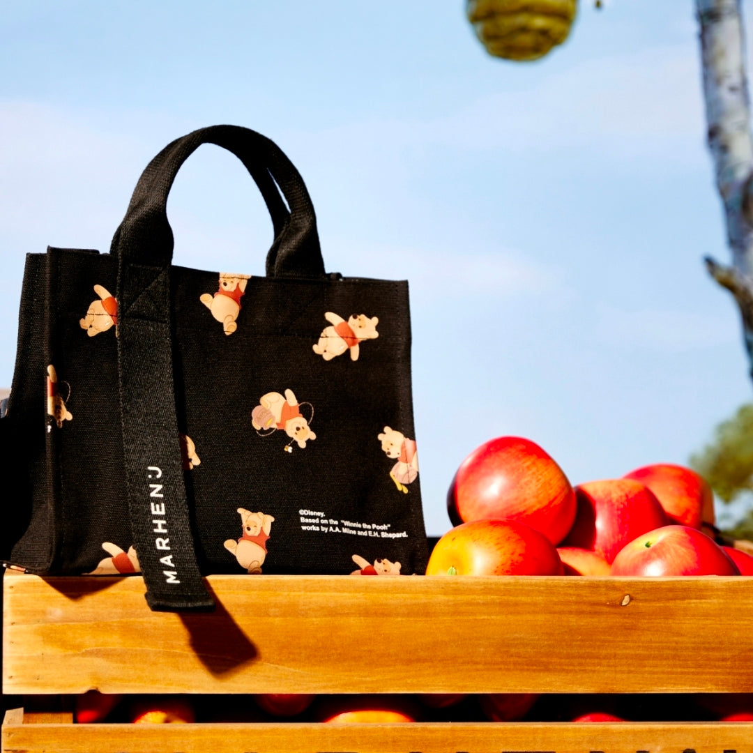 Marhen: J x Disney Winnie the Pooh Rico Mini Bag Black Edition