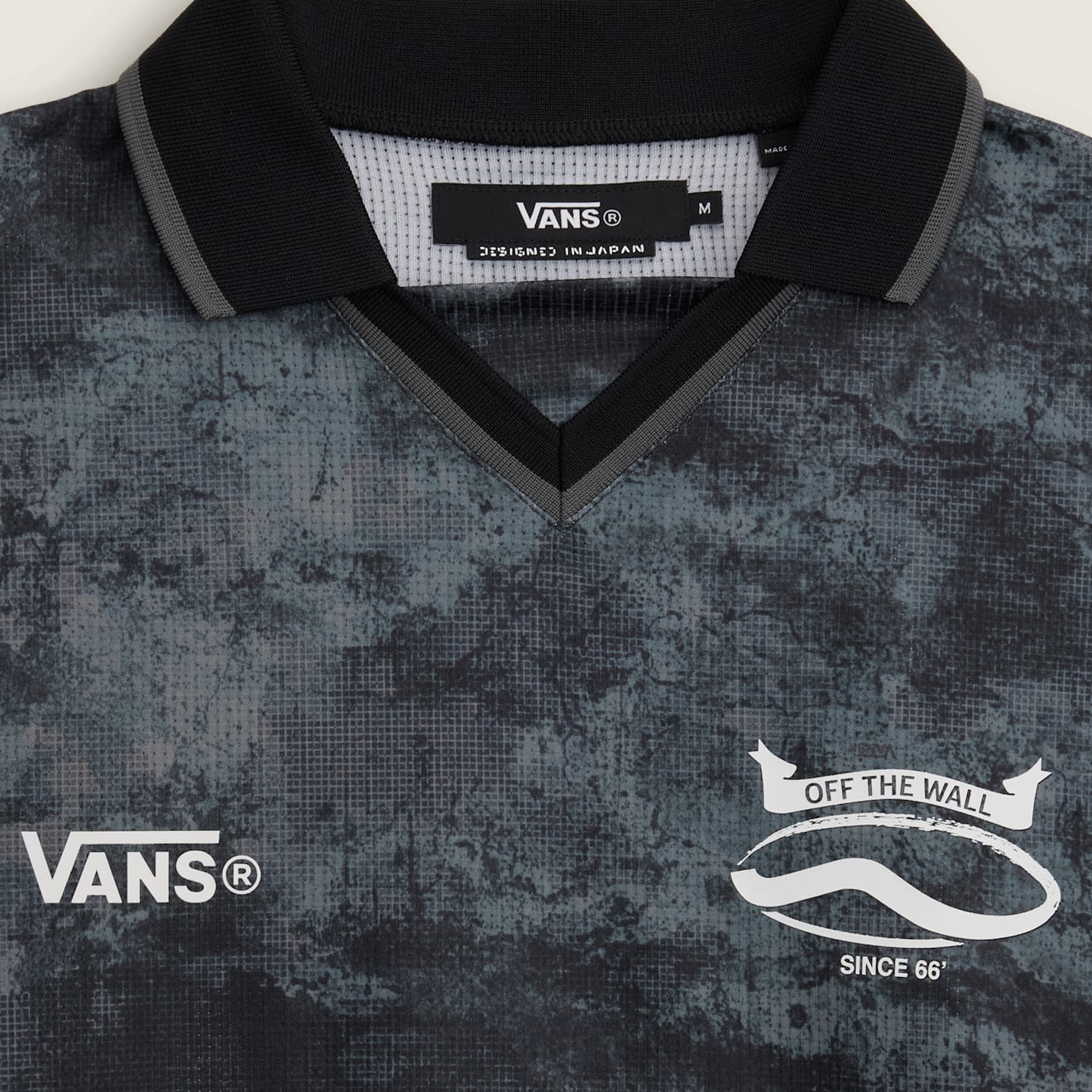 Vans x Cortis [TDC Collection] Short-sleeved Jersey ( Charcoal )