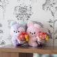Monopoly BT21 Minini Plush Keyring [BOUQUET]