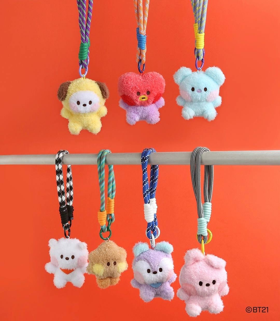 Monopoly Bt21 Minini Plush Keyring [Basic Mascot]