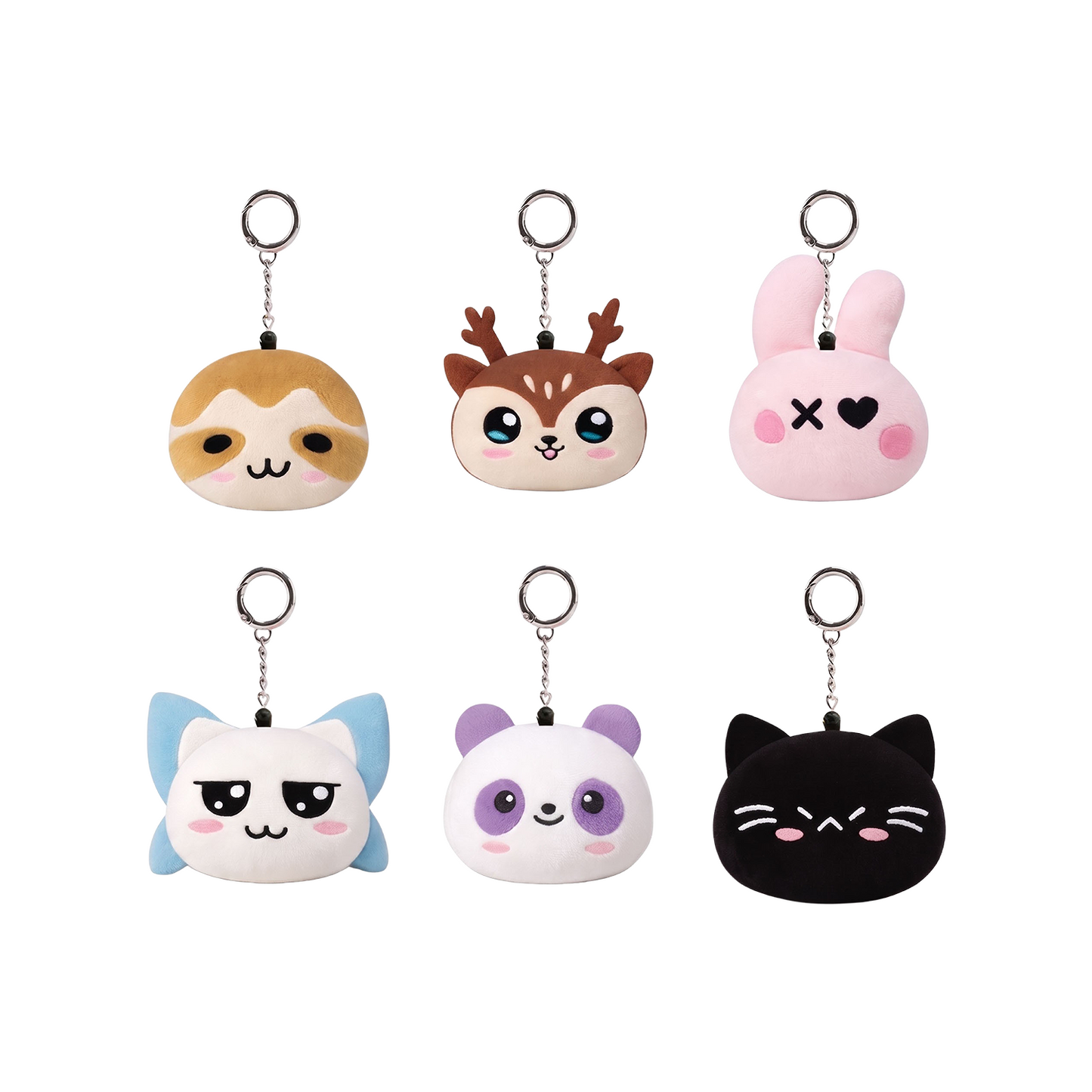 CHOOMTOUR] BABYMONSTER CHARACTER PLUSH KEYRING