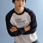 ( Mangled Bear x SPAO )  Long-sleeved T-shirt (MELANGE GRAY)