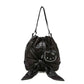 [Hello Kitty x athe] Le Bon Glossy Black Backpack and Shoulder Bag S