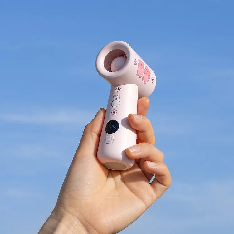 Miffy Portable Fan BLDC Aviation Motor High Speed Mini Handheld Fan