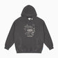 Converse x Zo&friends Zip up Hoodie Gray