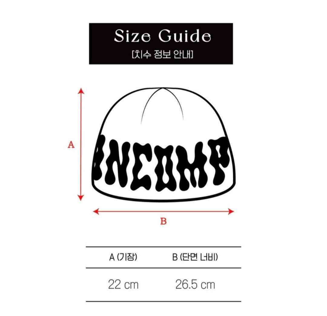 Worn by BTS V] Pom-Pom Logo Jacquard Beanie (Blue) | Kgifts.shop