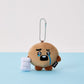 BT21 Today's Face Tear Drop Plush Keyring