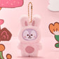 BT21 FLAT PLUSH KEYRING K-TOKKI