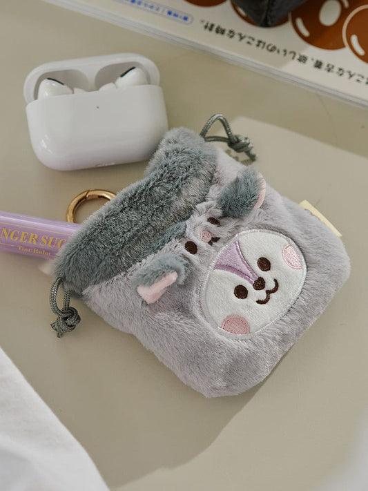 BT21 BABY MINI BAG CHARM POUCH FLUFFY