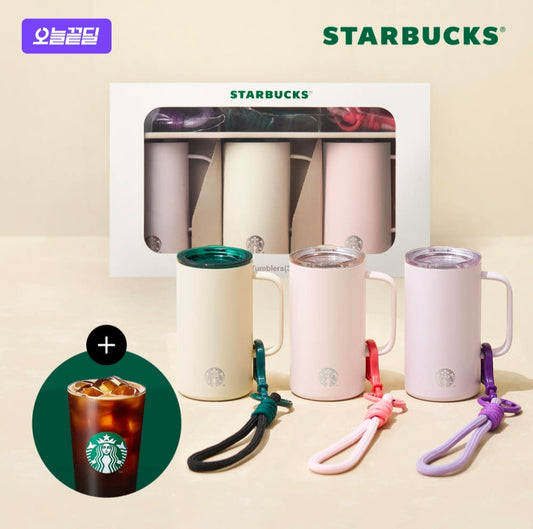[Starbucks] SS Mini Tank Tumbler Set (3P) 133ml