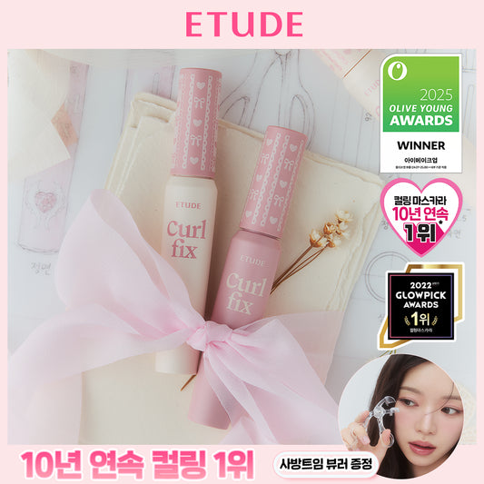 Etude x Sanrio Curl Fix Mascara+ Four-way eyelash curler