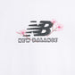 IU x New Balance Flower Logo Short Sleeve T-shirt White(Semi Over Fit)