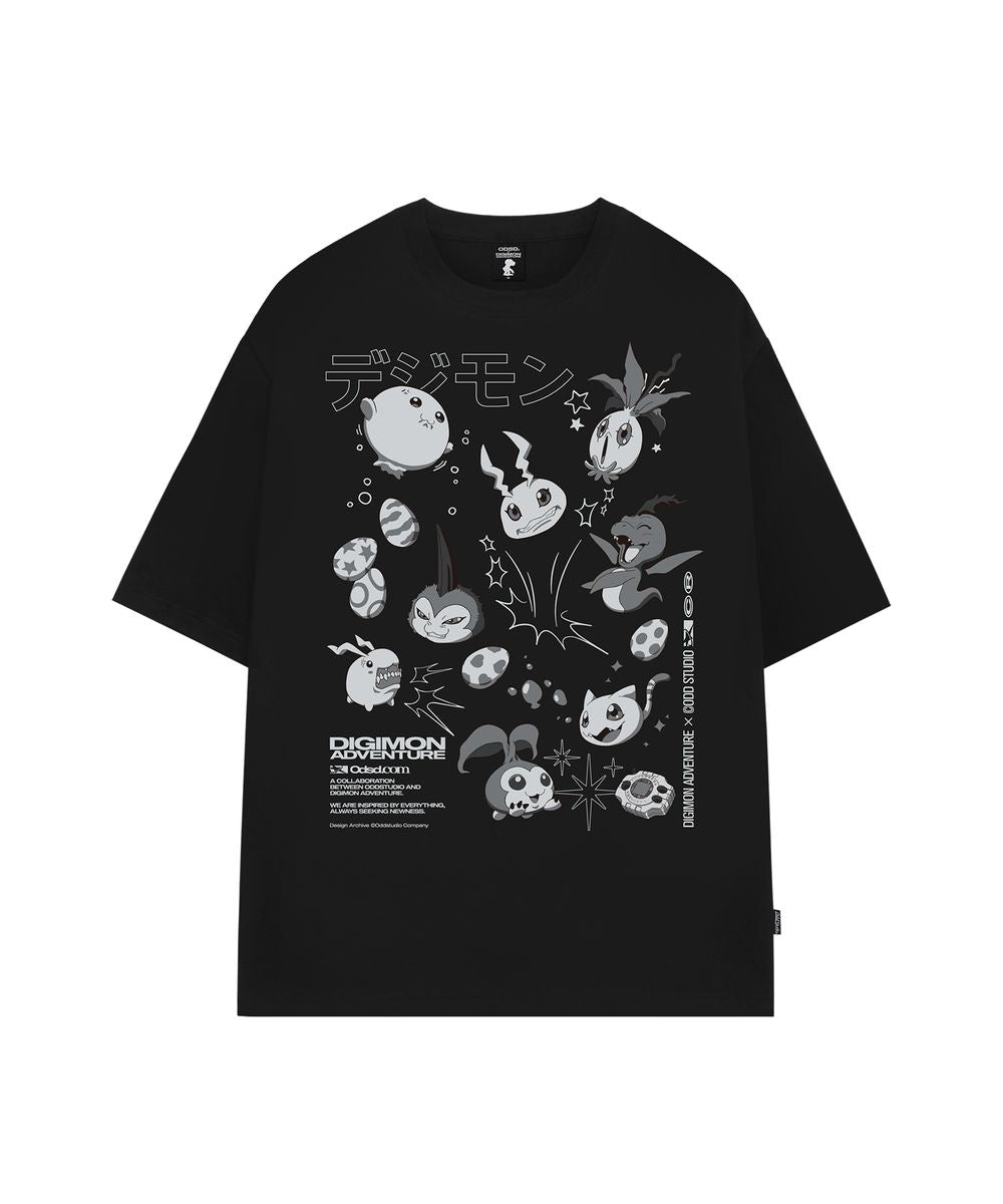 [Digimon Adventure] In-Training Ⅱ Digimon Over Fit T-shirt
