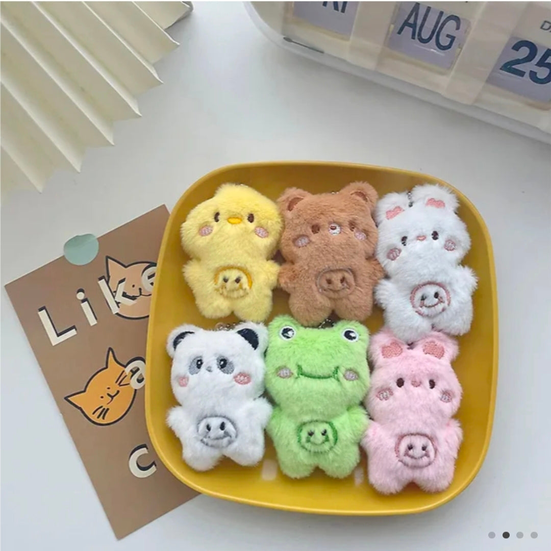 Cute Mini Animal Doll Keyring