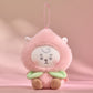 BT21 PEACH HOLIC PLUSH KEYRING