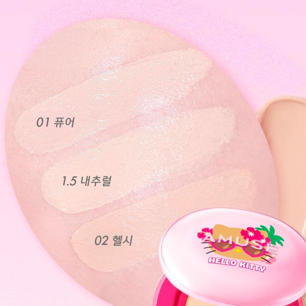 Amuse x Hello Kitty Dew Power Vegan Cushion Refill Limited Edition (+Refill Free)
