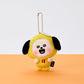 BT21 Today's Face Heartbeat Plush Keyring