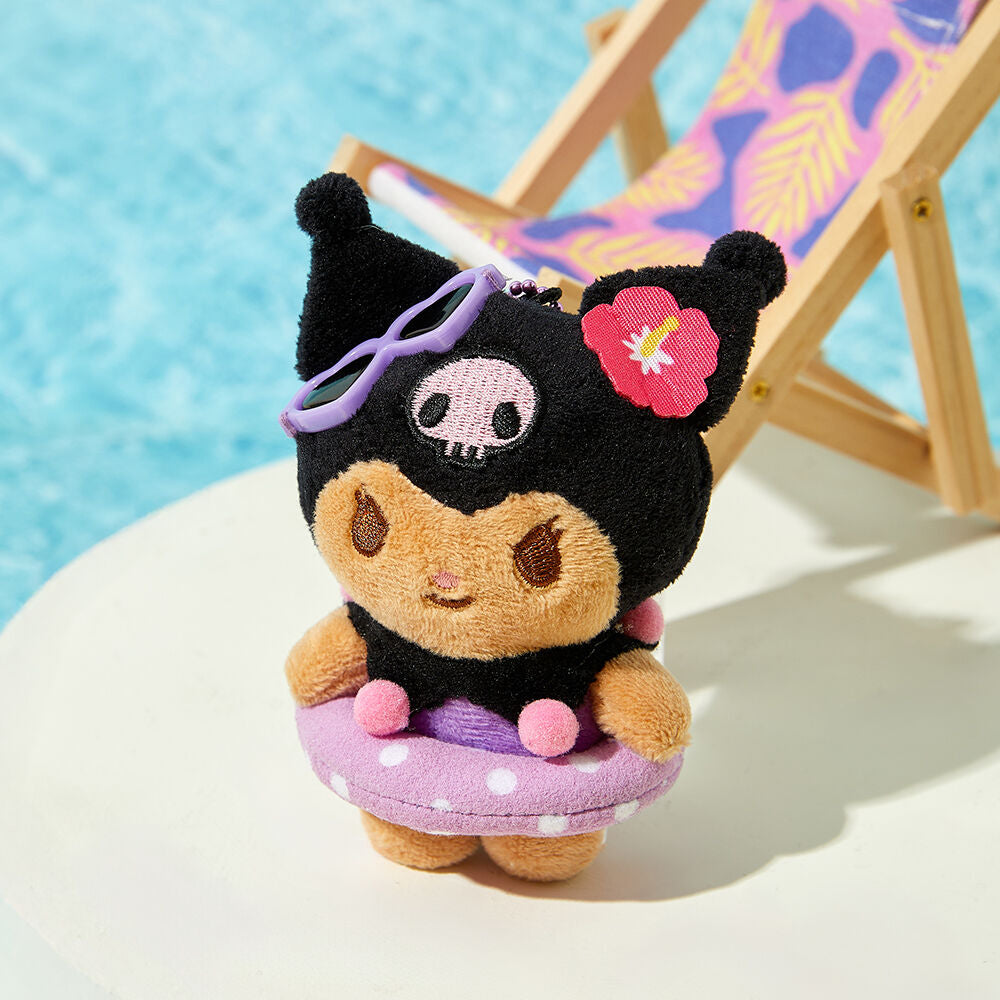 [Olive Young x Sanrio] Ten by Ten Doll Keyring (Tanning Sanrio Characters)
