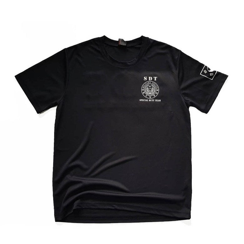 SDT Military Police Special Forces Health Coolon Short Sleeve T-shirt (Worn By V)